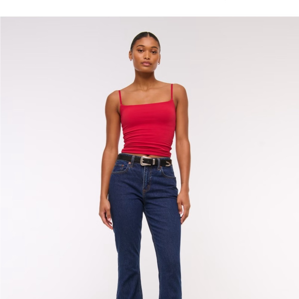 Abercrombie & Fitch Dark Blue Women's Boot Cut Jeans